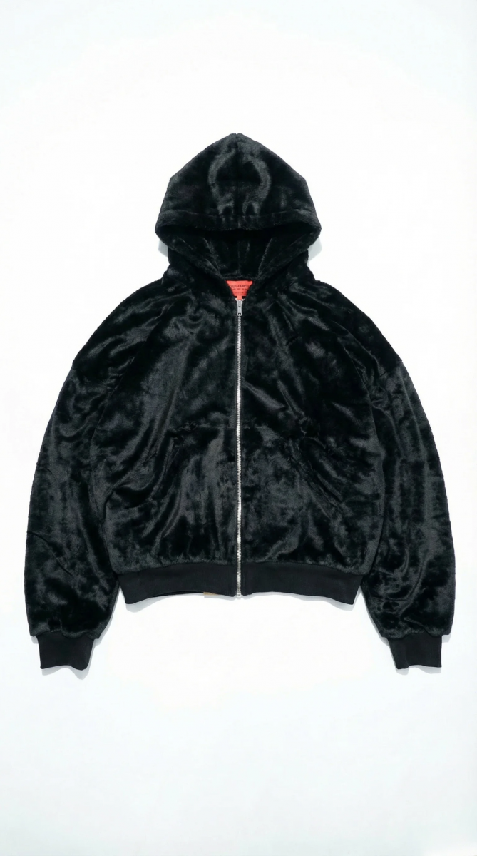 RUSSIAN BALLERINA FUR ZIP
