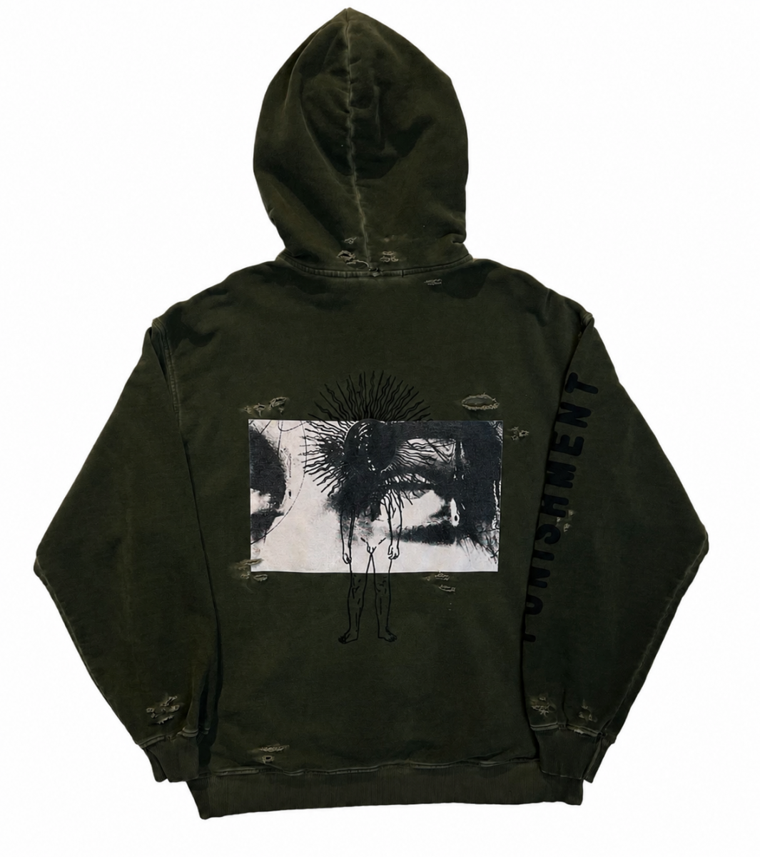 PUNISHMENT HOOD DISTRESSED 