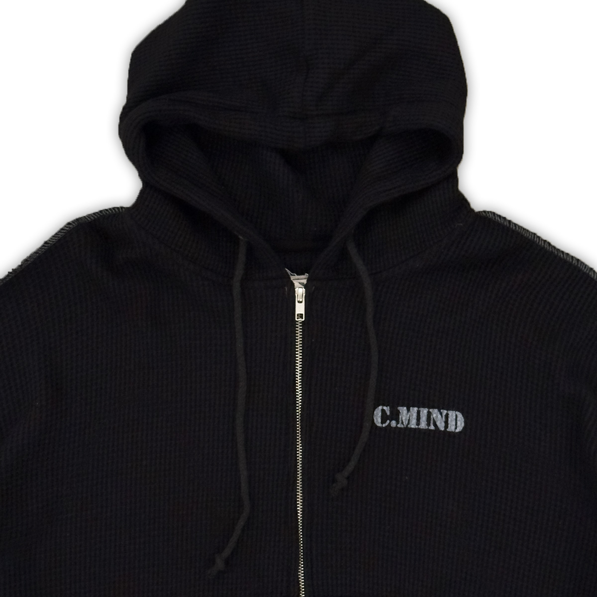 COMMON MIND WAFFLE HOODIE 