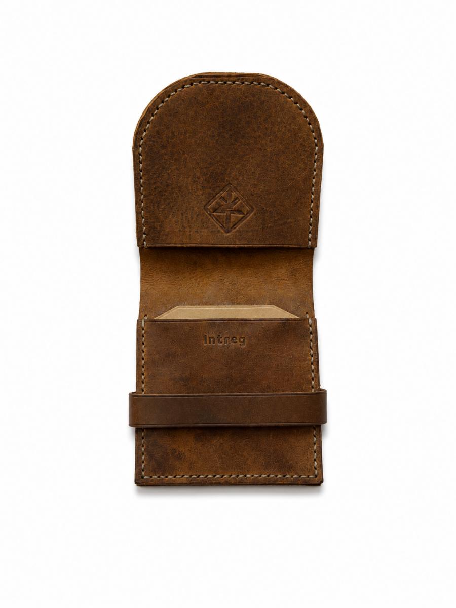 INTREG SLIP WALLET HORSE LEATHER