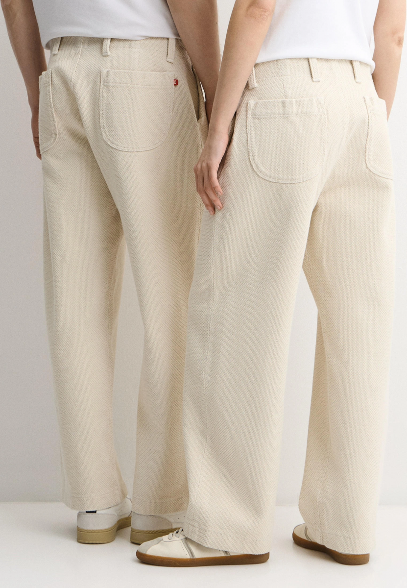 DOUBLE POUNDER БРЮКИ PLEATED PANTS T-05-NC