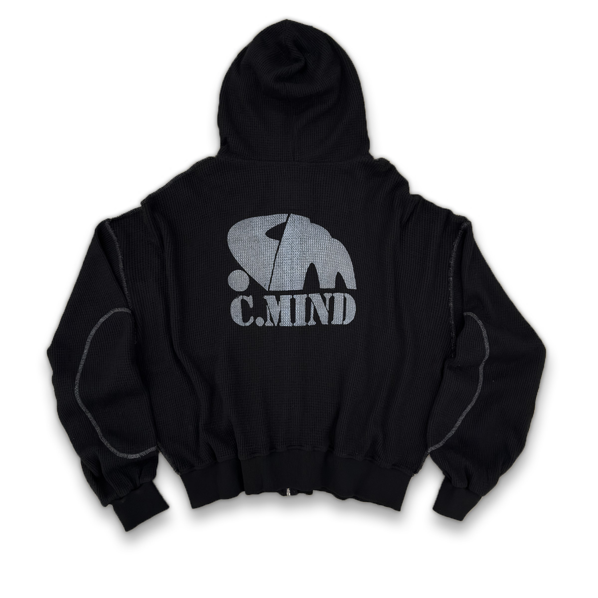 COMMON MIND WAFFLE HOODIE 