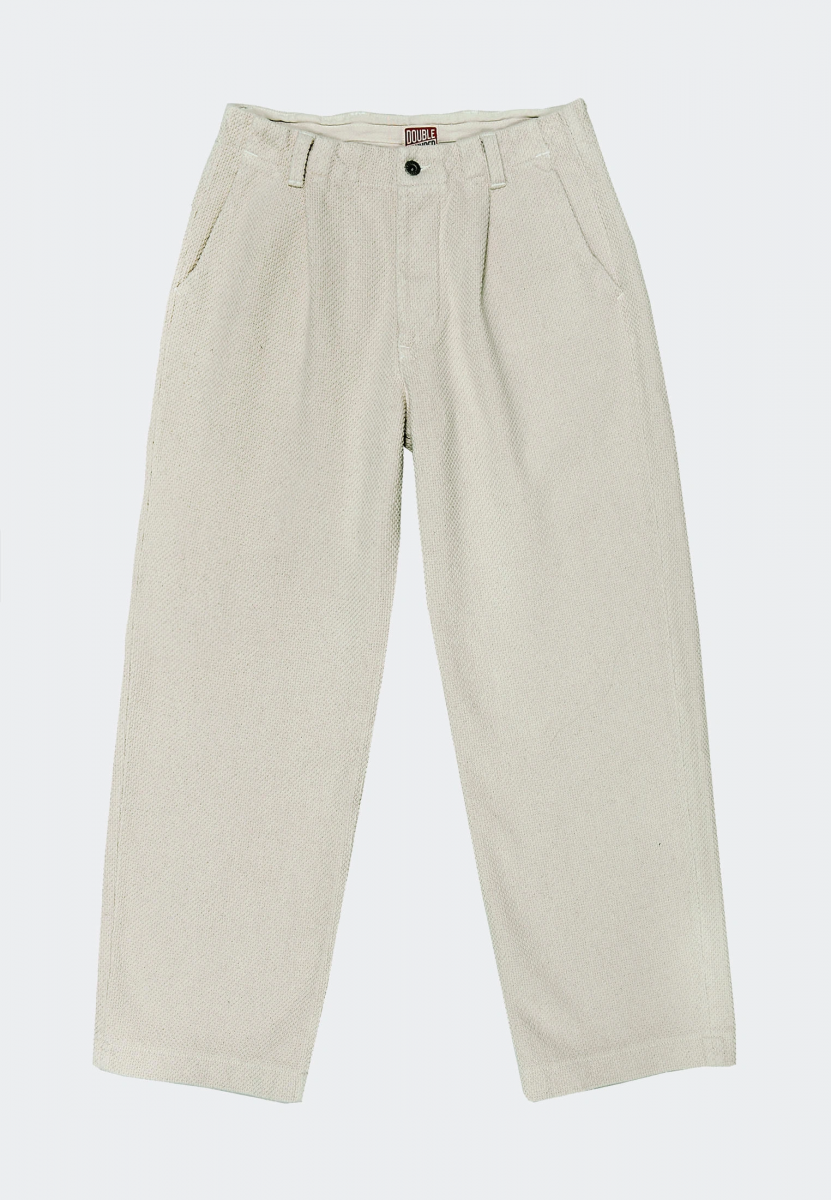 DOUBLE POUNDER БРЮКИ PLEATED PANTS T-05-NC