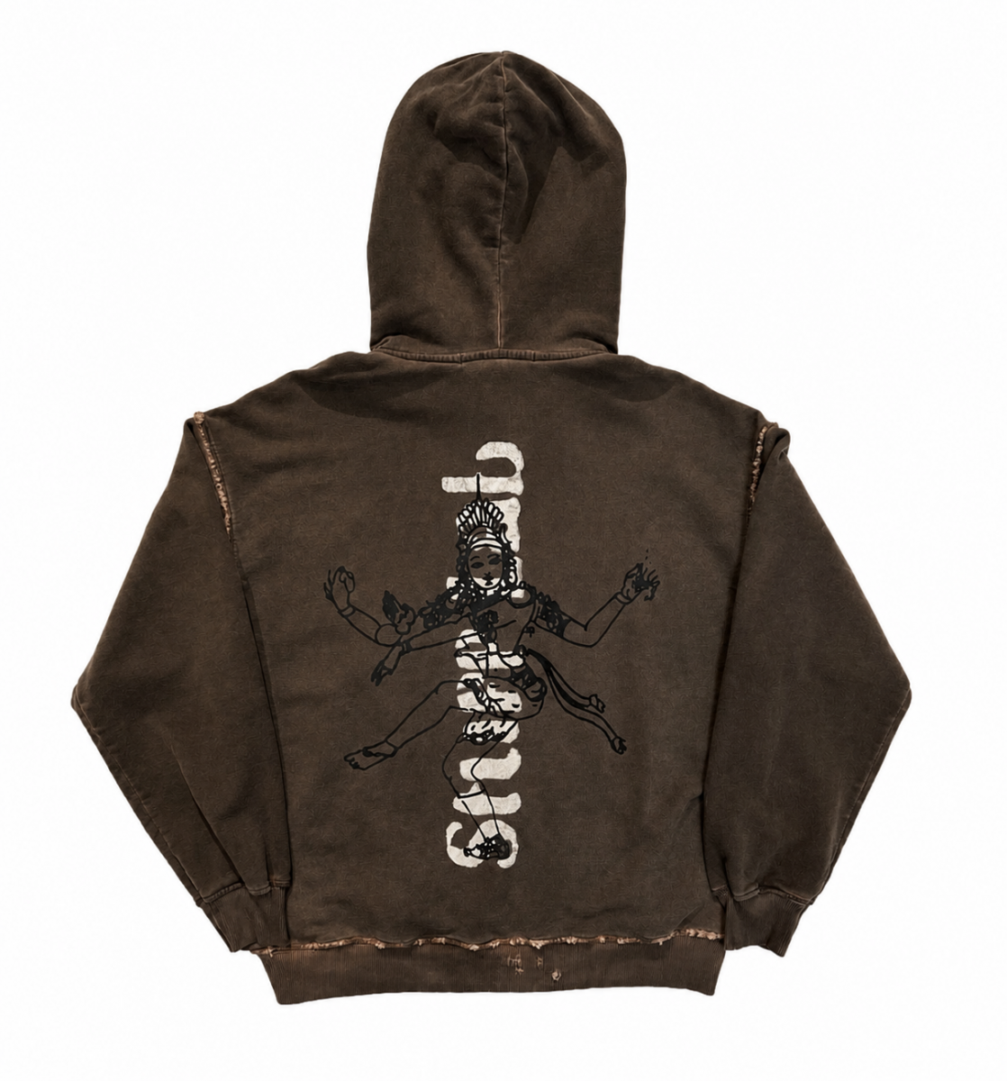 SHIVA HOOD DISTRESSED