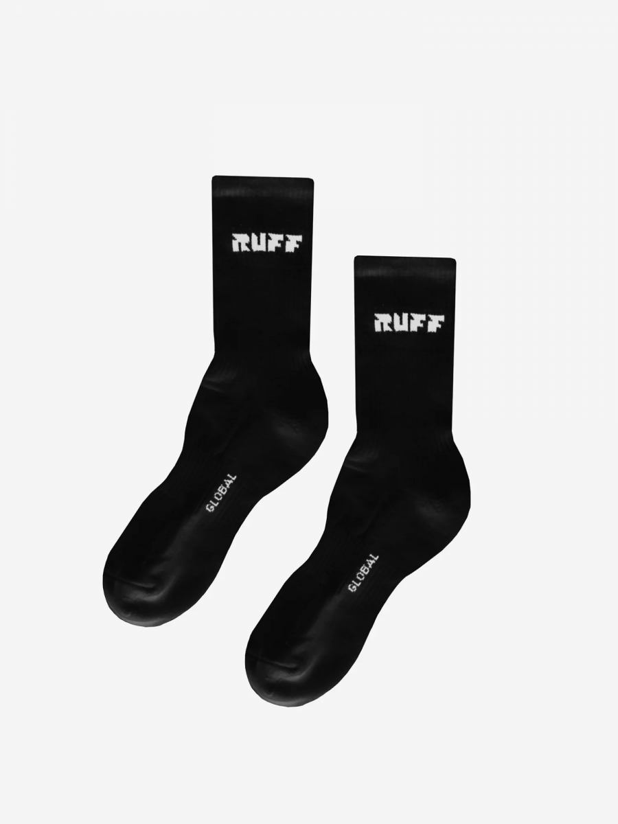 RUFF GLOBAL НОСКИ ( 1 ПАРА ) / ЧЁРНЫЙ