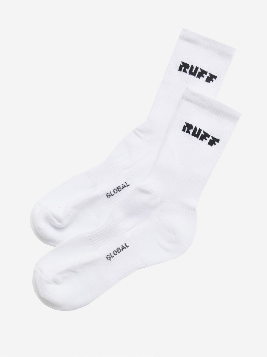 RUFF GLOBAL НОСКИ ( 1 ПАРА ) / БЕЛЫЙ
