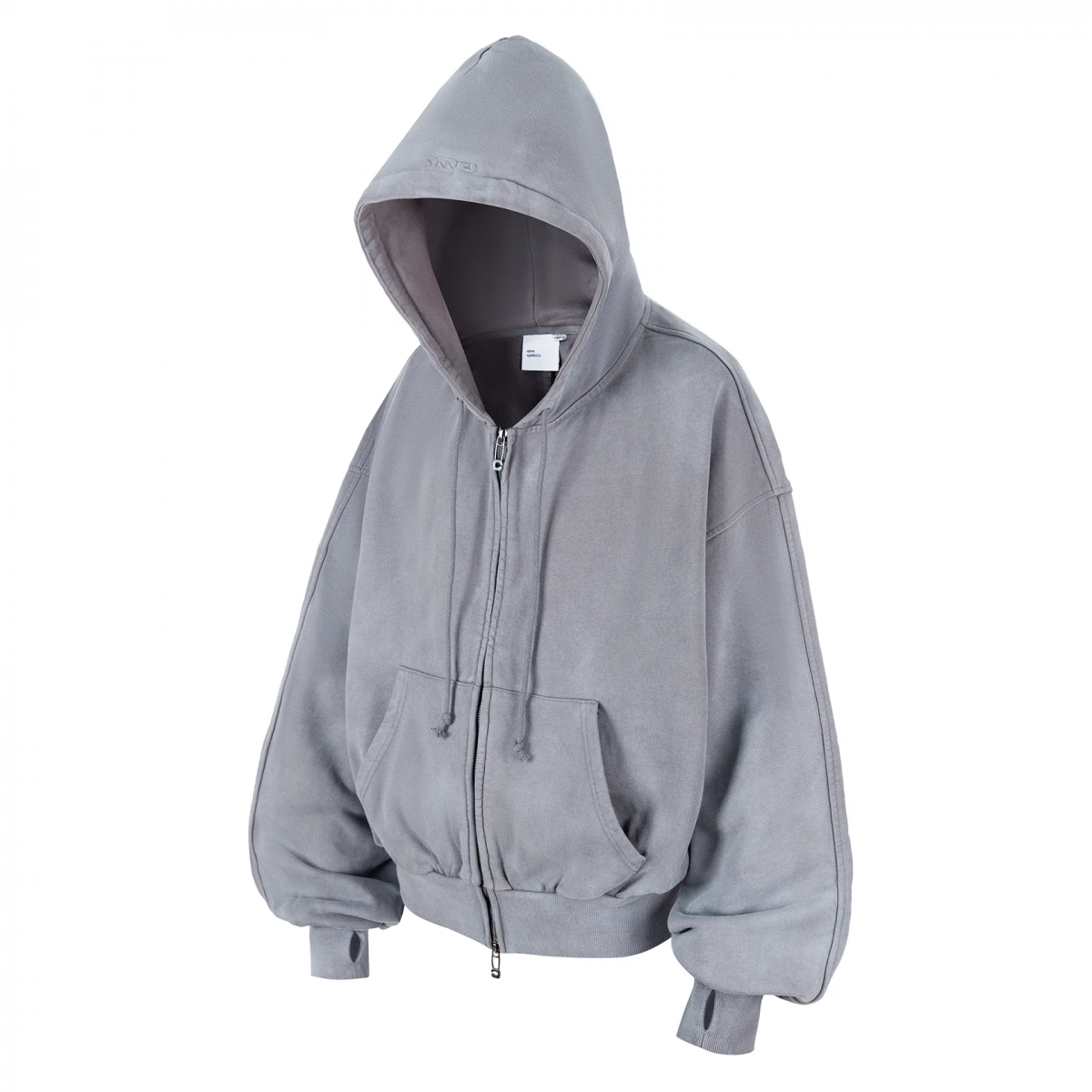 OPEN SYMBOLS BIG HOODIE GEN.2 WASHED GREY