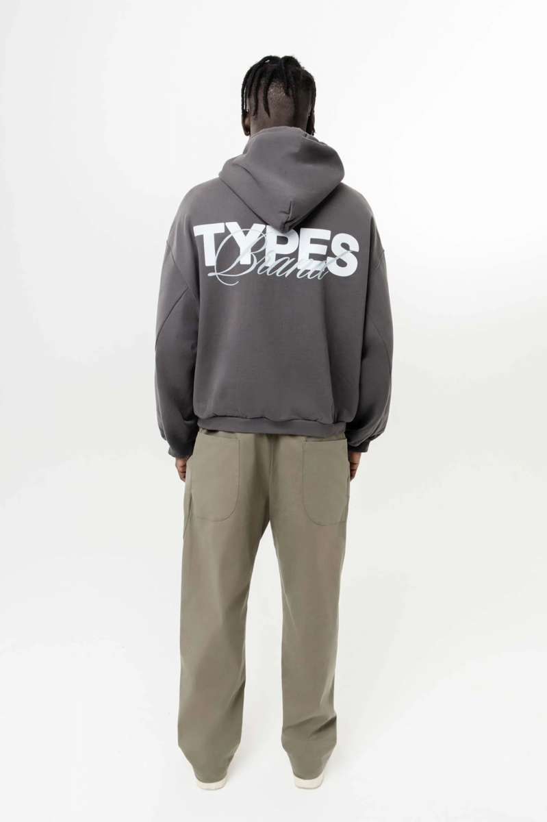 TYPES KHAKI "ZIPPER" PANTS