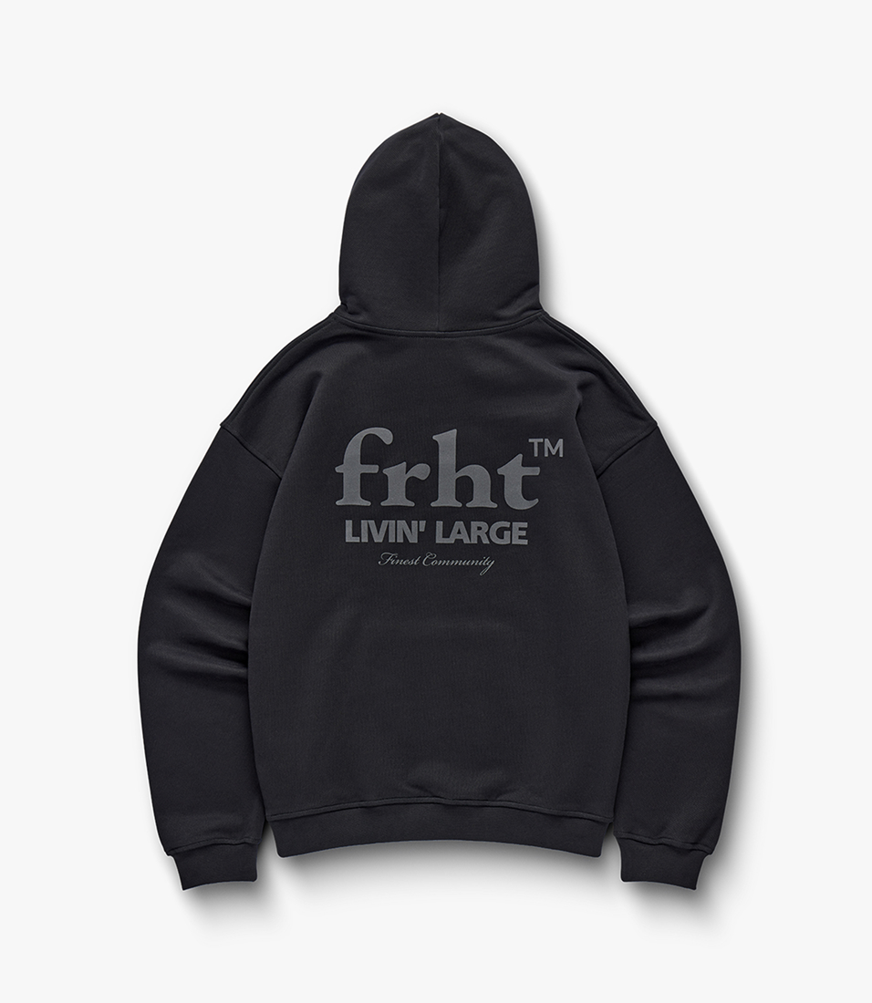 FRHT ХУДИ LIVIN' LARGE BLACK