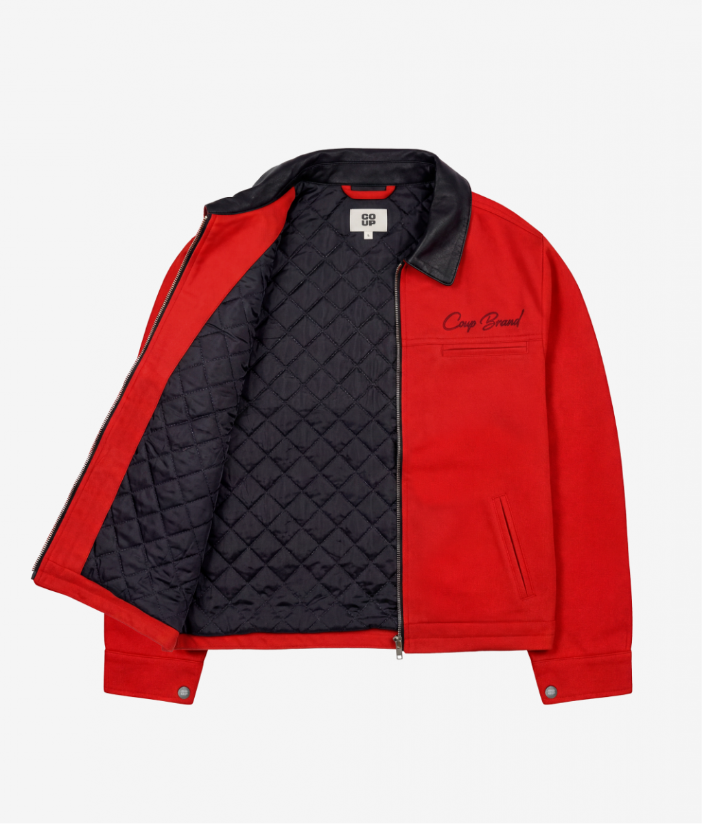 COUP BRAND JACKET BASIC RED