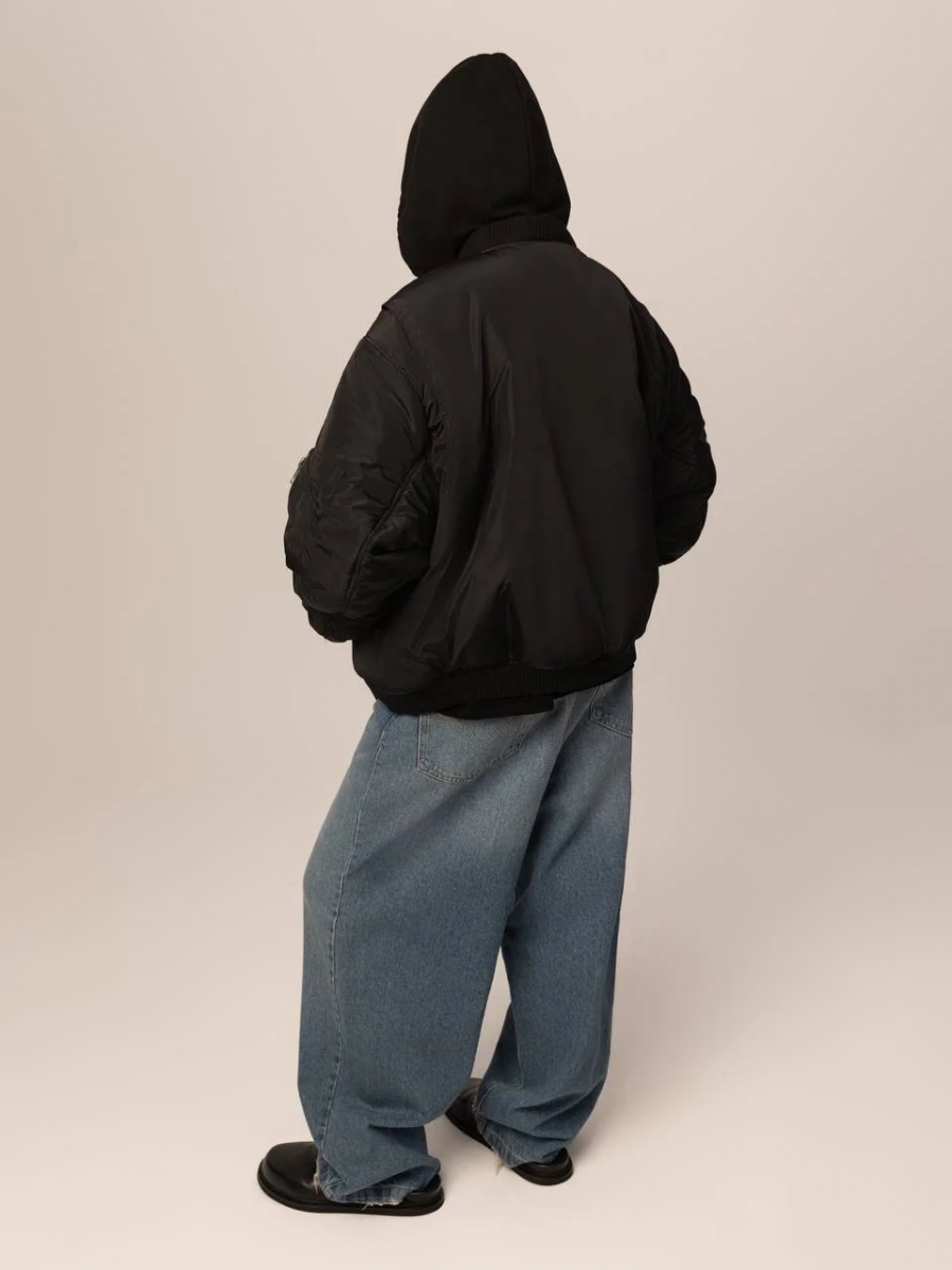 OPEN SYMBOLS MA-1 BOMBER JACKET
