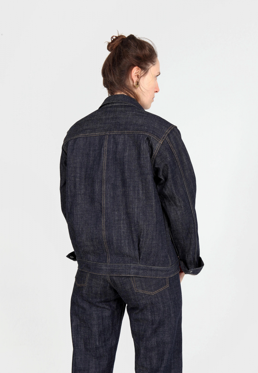 DOUBLE POUNDER КУРТКА J-04-S-OW SELVEDGE RANCH JACKET