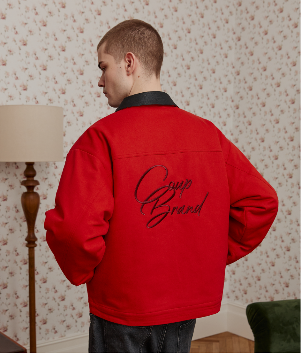 COUP BRAND JACKET BASIC RED