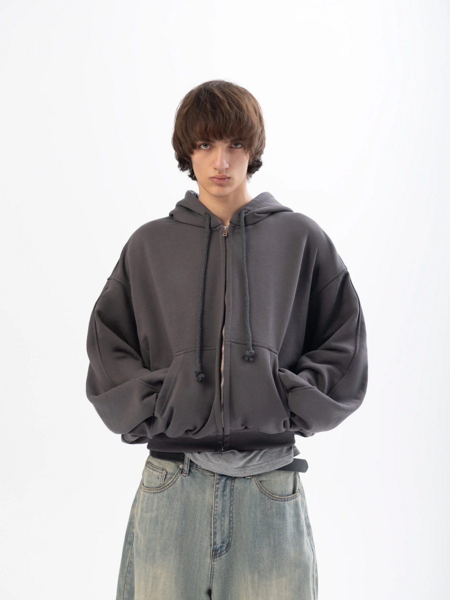 OPEN SYMBOLS BIG HOODIE ASPHALT