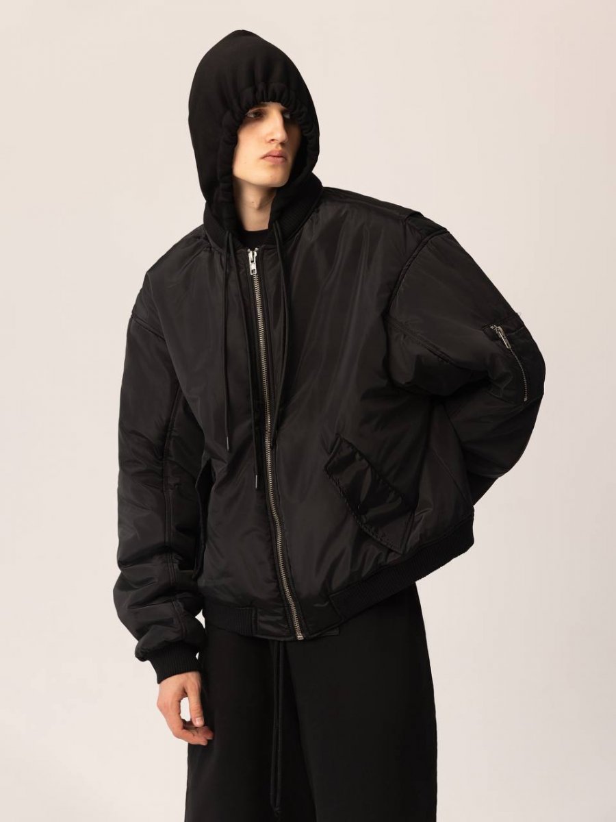OPEN SYMBOLS MA-1 BOMBER JACKET