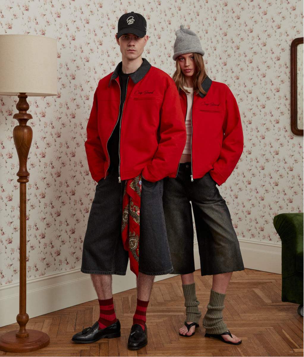 COUP BRAND JACKET BASIC RED