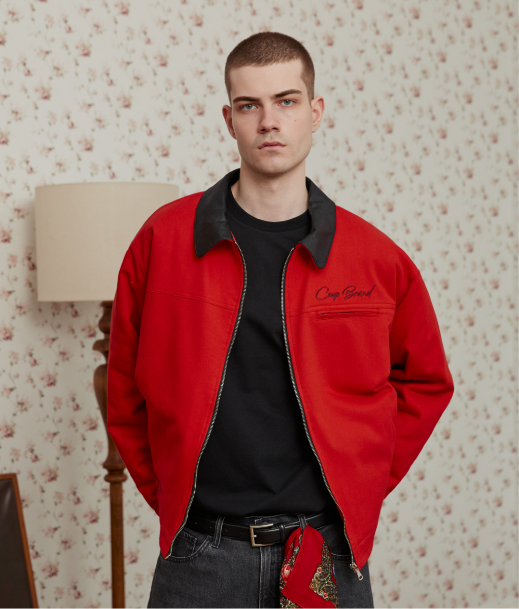 COUP BRAND JACKET BASIC RED