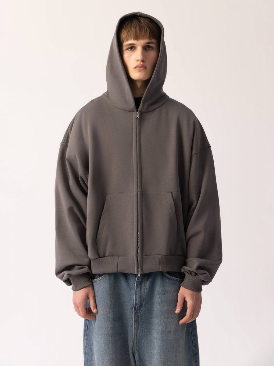 OPEN SYMBOLS ZIP-HOODIE GEN 3 ASPHALT