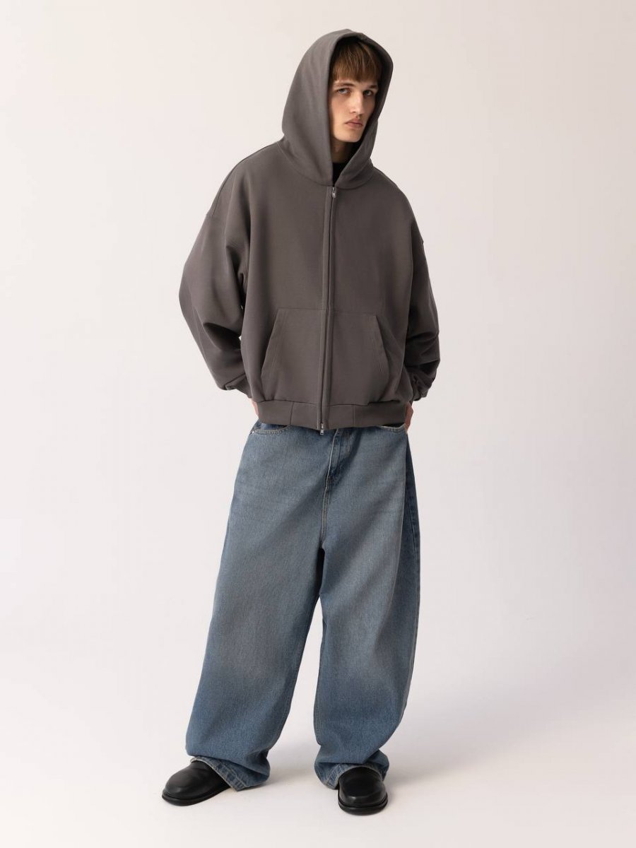 OPEN SYMBOLS ZIP-HOODIE GEN 3 ASPHALT
