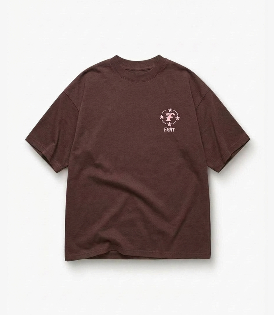 FRHT ФУТБОЛКА PIN-UP GIRL BROWN