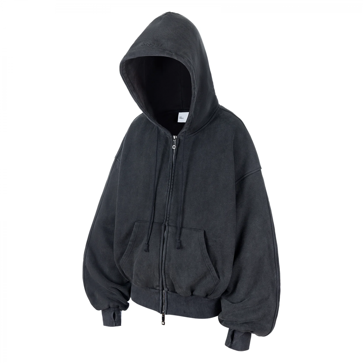 OPEN SYMBOLS BIG HOODIE GEN.2 WASHED BLACK