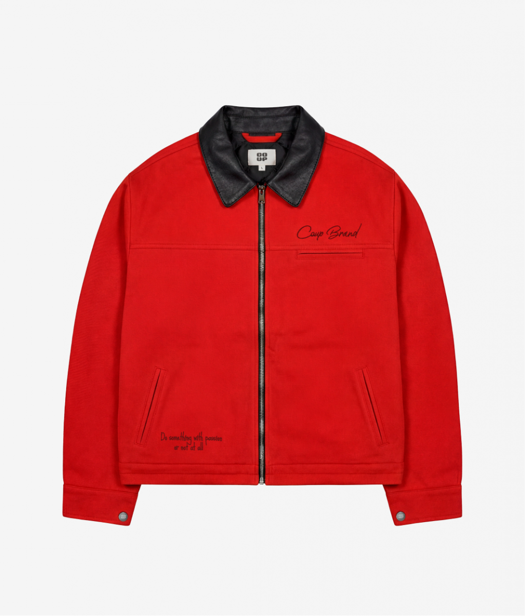 COUP BRAND JACKET BASIC RED