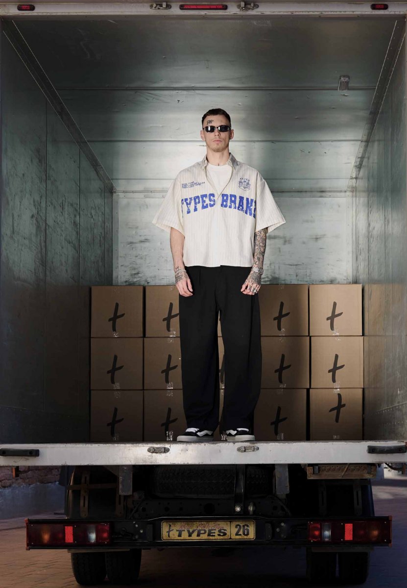 TYPES "BASEBALL" SHIRT