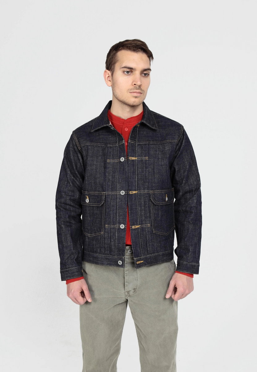 DOUBLE POUNDER КУРТКА J-04-S-OW SELVEDGE RANCH JACKET