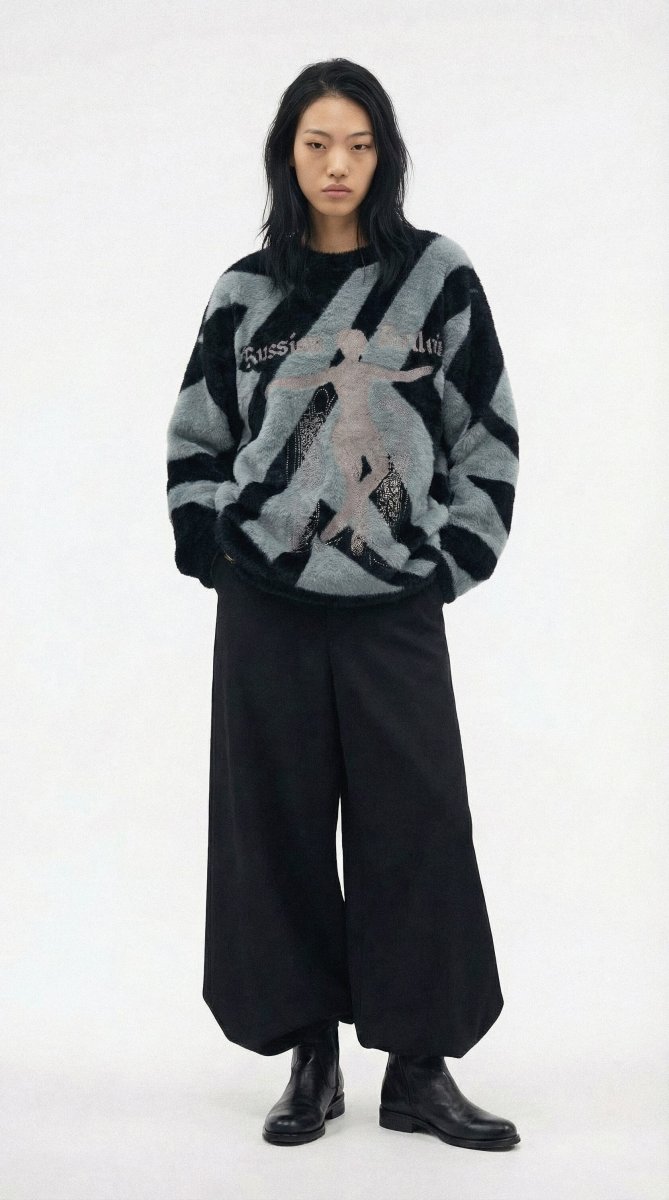 RUSSIAN BALLERINA FACTURA GOLD ON GREY