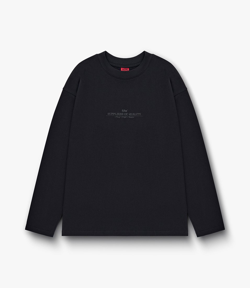 FRHT ЛОНГСЛИВ HEAVY WEIGHT BLACK
