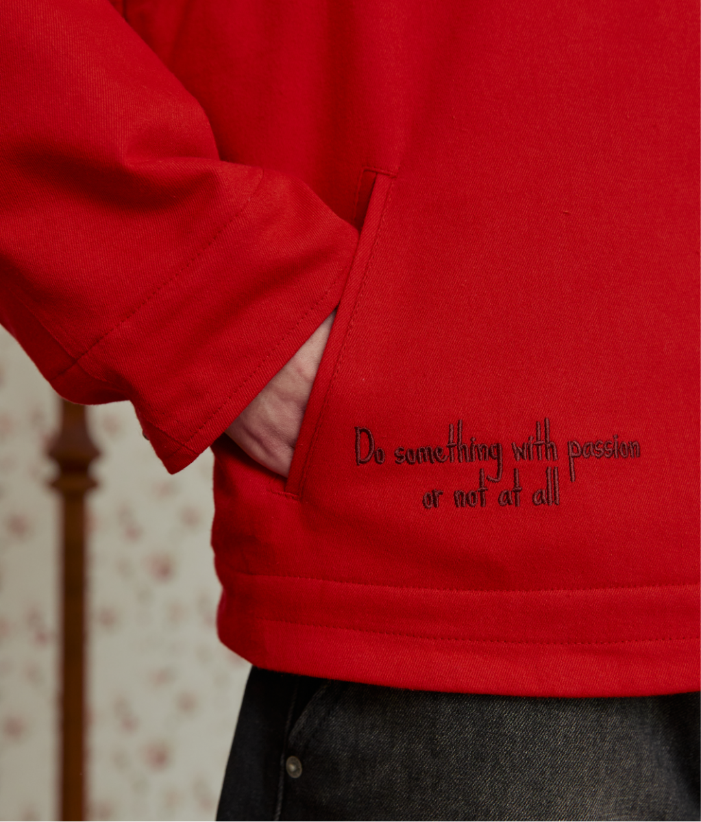 COUP BRAND JACKET BASIC RED
