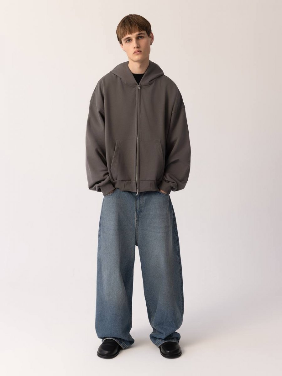 OPEN SYMBOLS ZIP-HOODIE GEN 3 ASPHALT