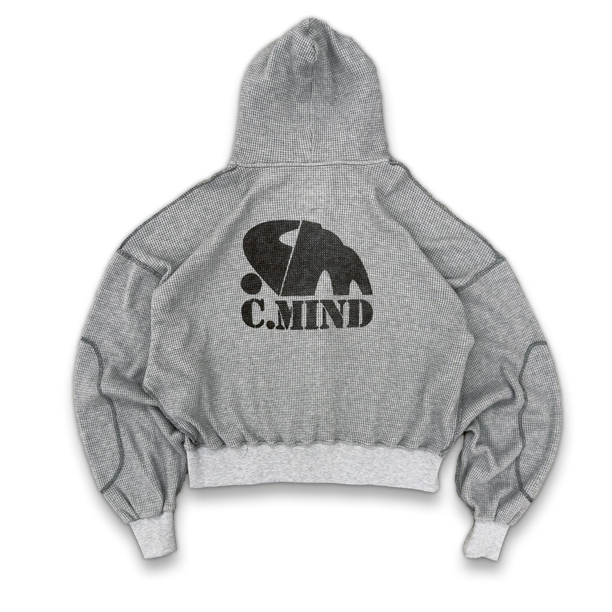 COMMON MIND WAFFLE HOODIE 
