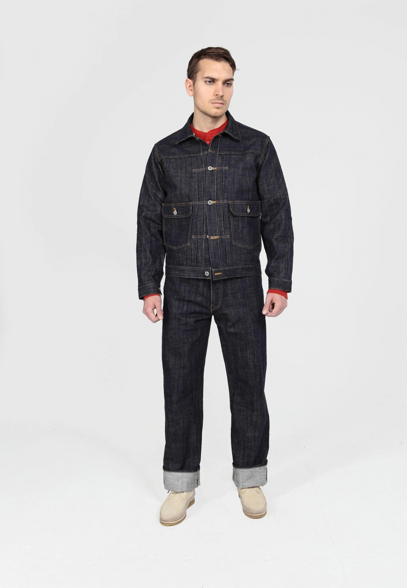 DOUBLE POUNDER КУРТКА J-04-S-OW SELVEDGE RANCH JACKET