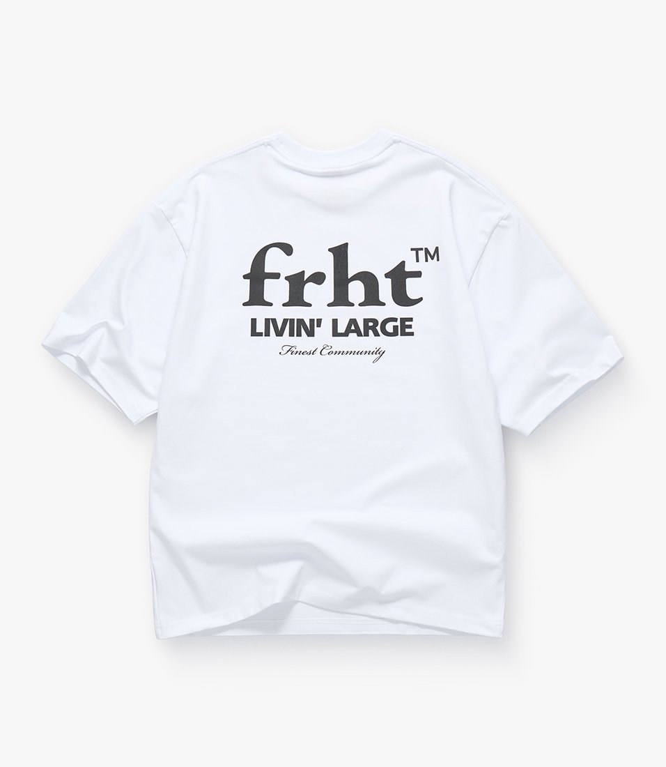 FRHT ФУТБОЛКА LIVIN' LARGE MN WHITE